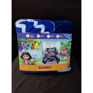 Nickelodeon  Dora The Explorer Blanket 62"x 92" New In Packaging‎